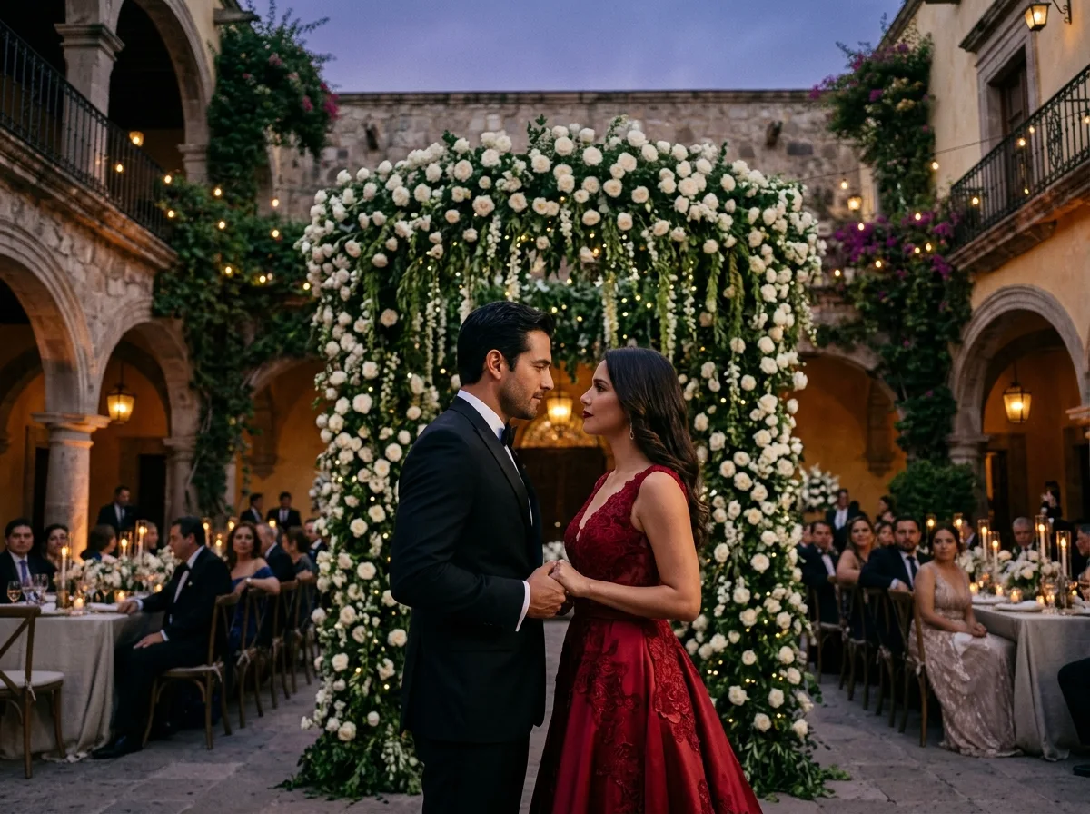 El vestido rojo y la hacienda de la discordia: La hermana traidora, el exnovio cobarde y la venganza perfecta del magnate compasivo