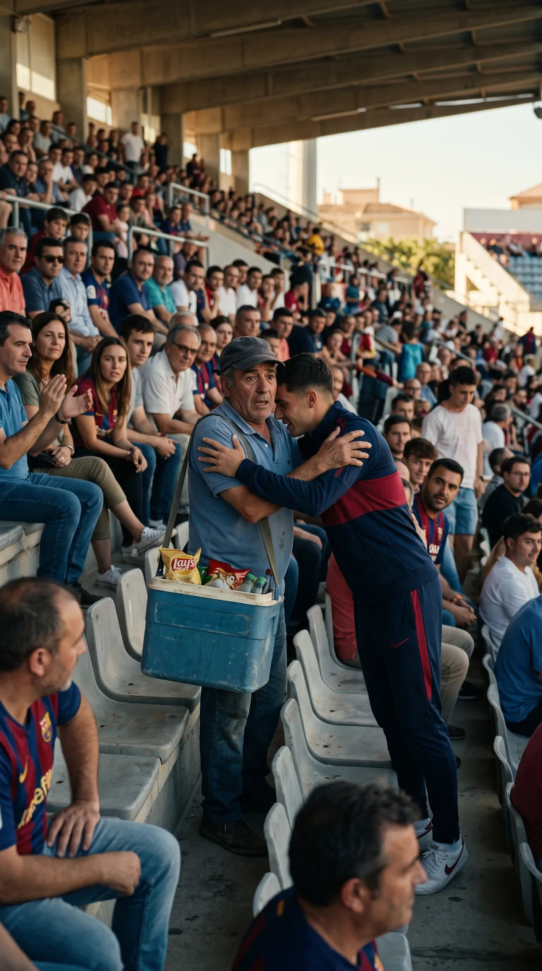 El secreto mejor guardado en el estadio: La verdadera historia del abuelo de la hielera