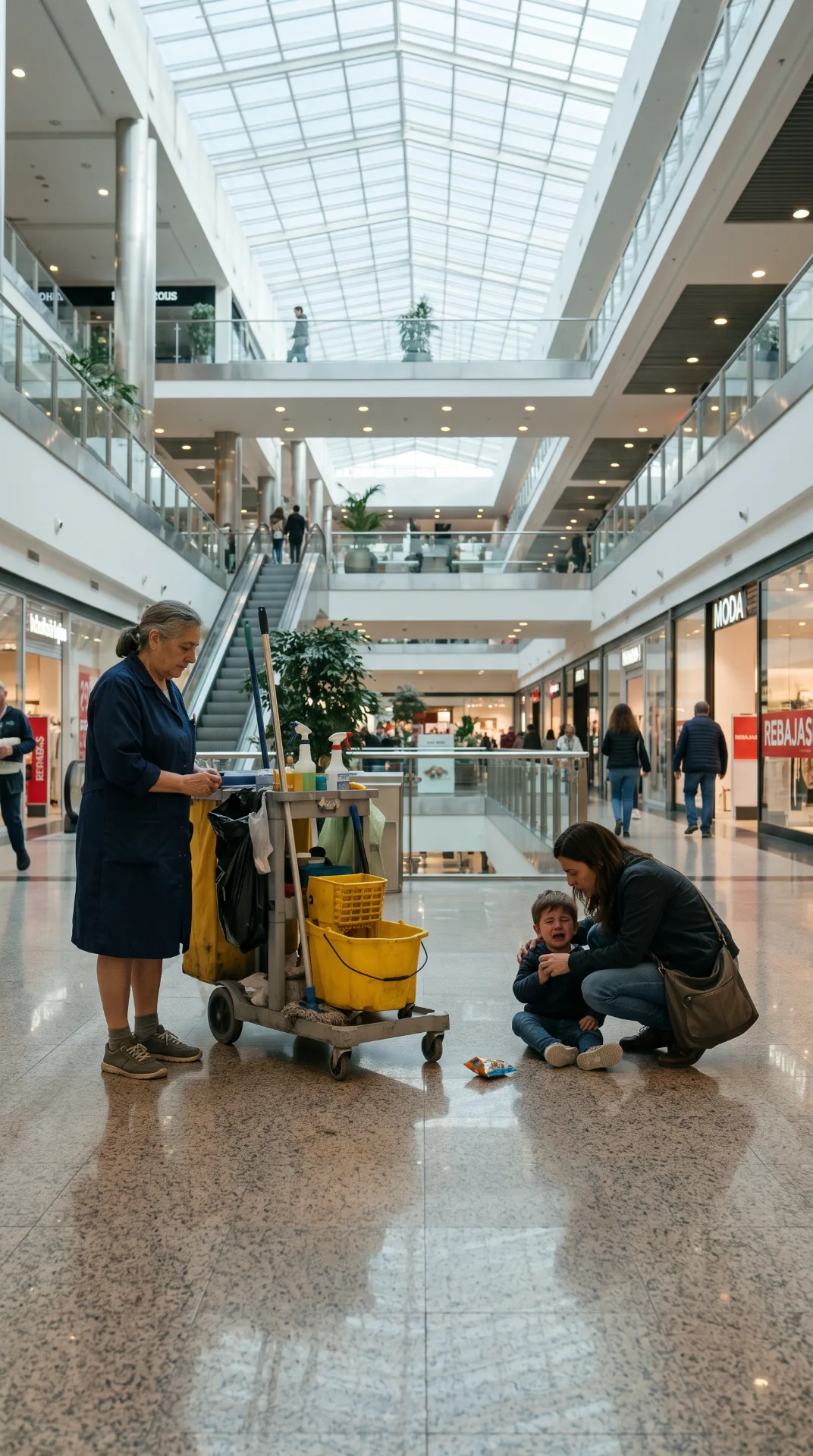 El secreto detrás de las sirenas: Lo que nadie vio en el centro comercial