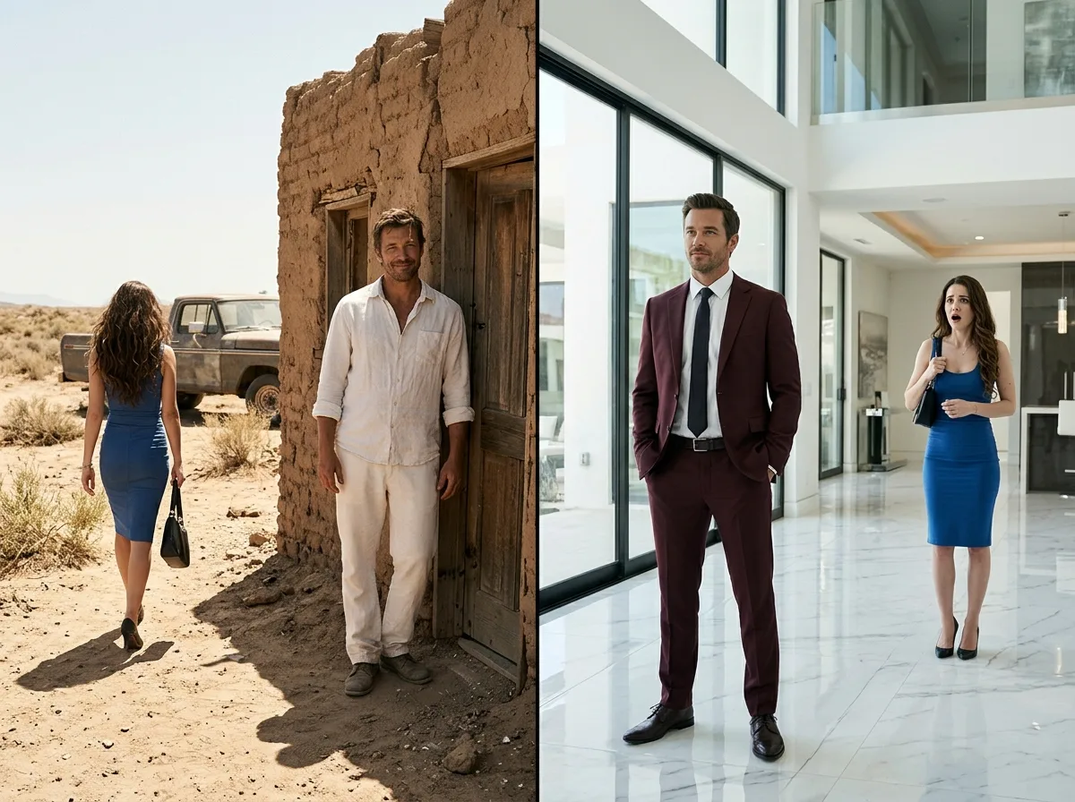 La casa de lodo: la novia interesada y el millonario que la puso a prueba