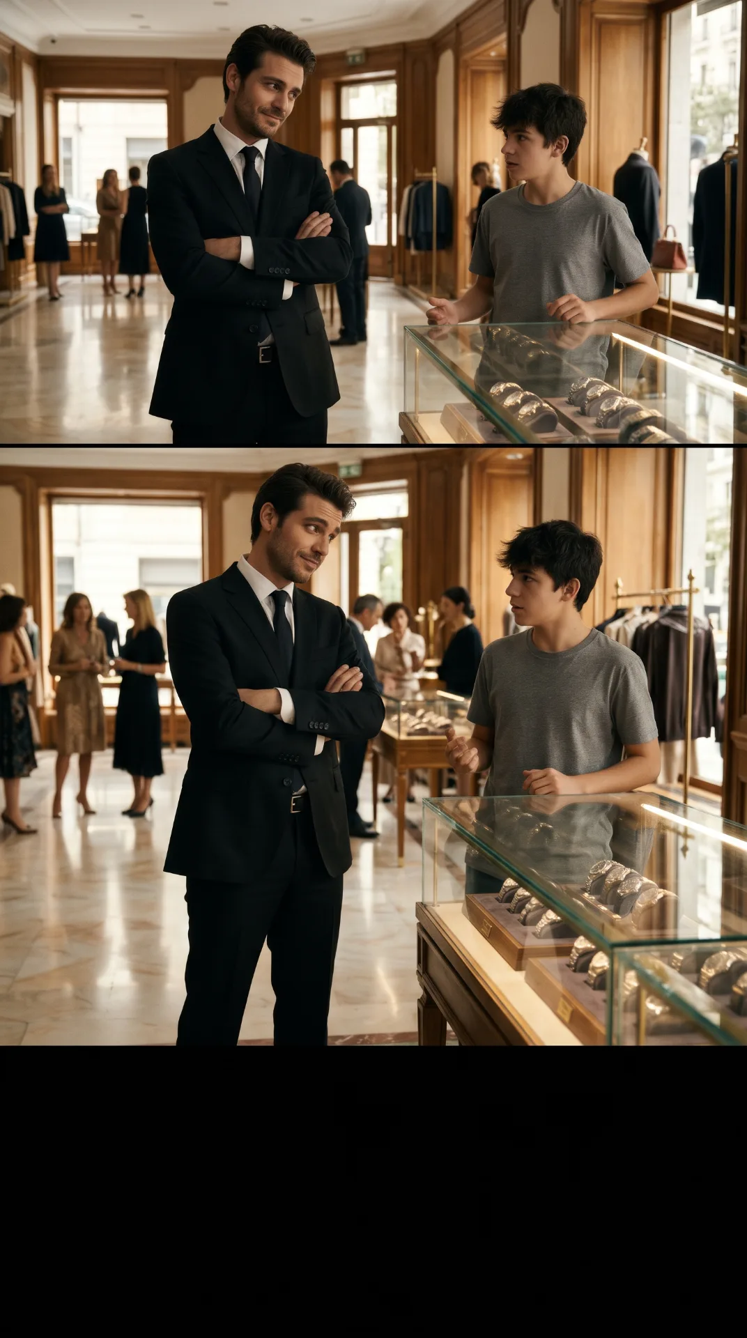 El dueño de la joyería lo humilló por su ropa, pero jamás imaginó de quién era hijo